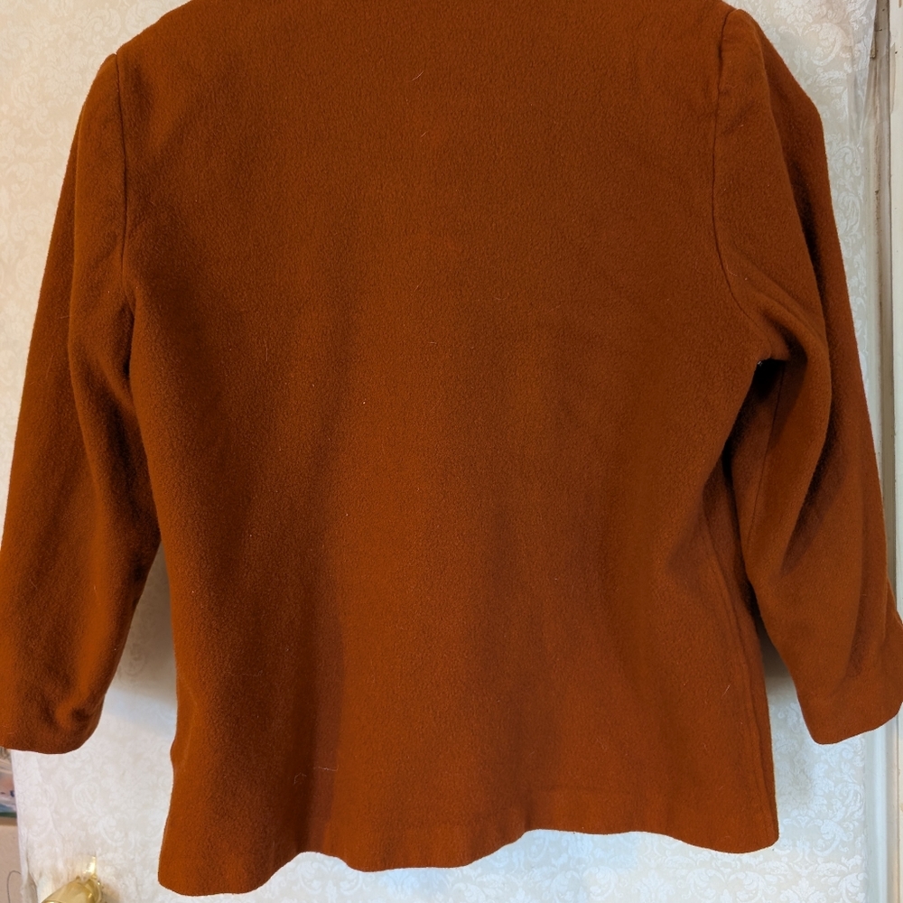 PENDLETON Wool Petite Rust Brown Jacket‎ - image 10
